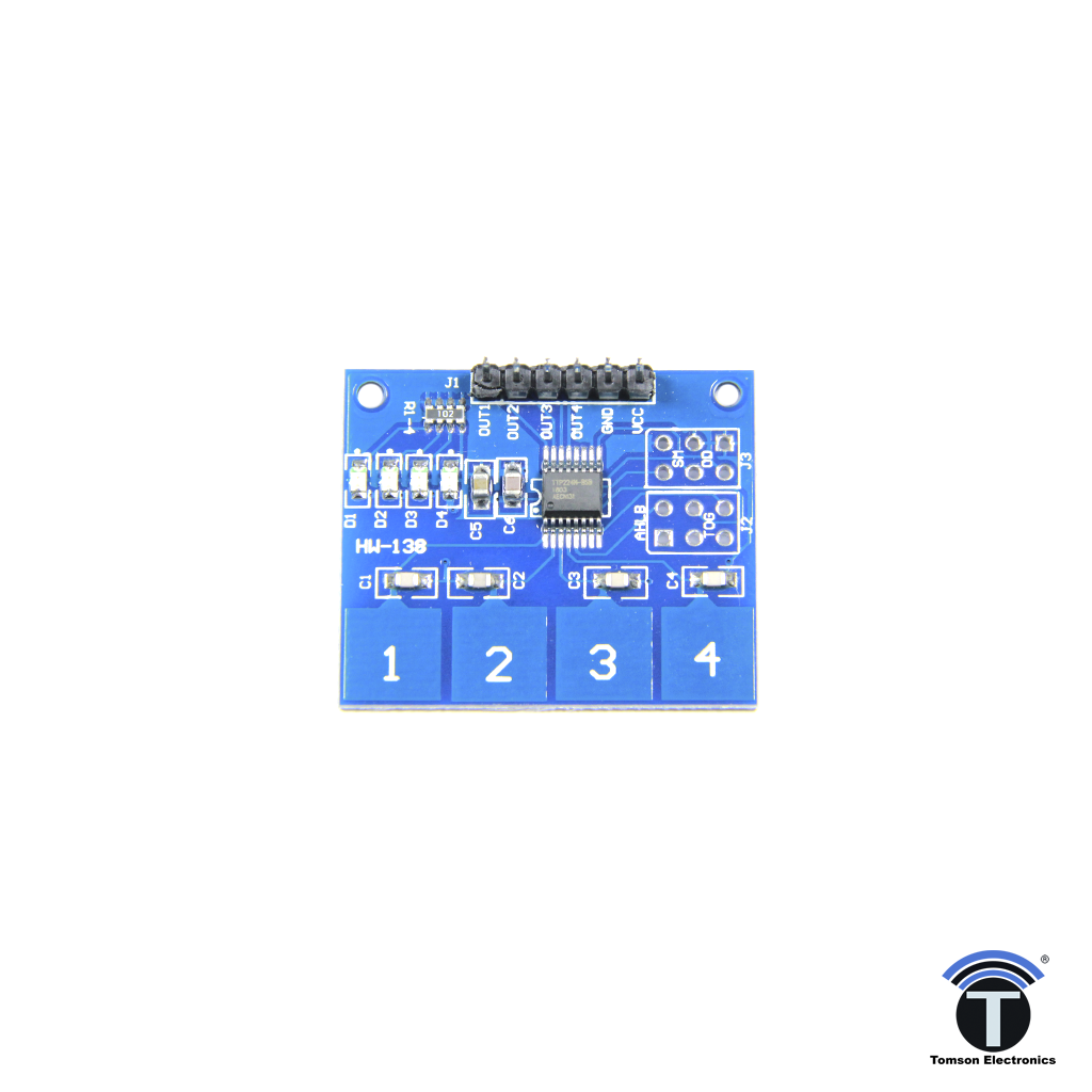 TTP224 4 Way Touch Sensor TTP224 4 Way Touch Sensor
